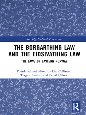 cover image of The Borgarthing Law and the Eidsivathing Law